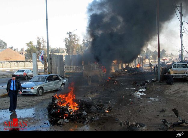 انفجار بمب در شرق بغداد/12 نفر کشته و زخمی شدند
