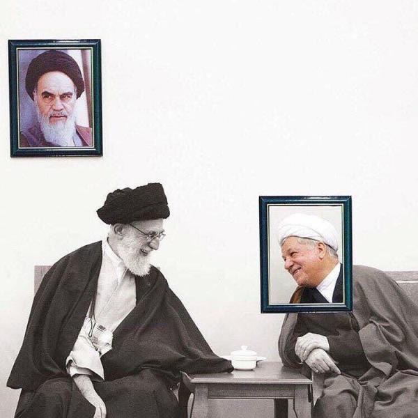 طرح جالب یک گرافیست در سوگ آیت‌الله هاشمی رفسنجانی