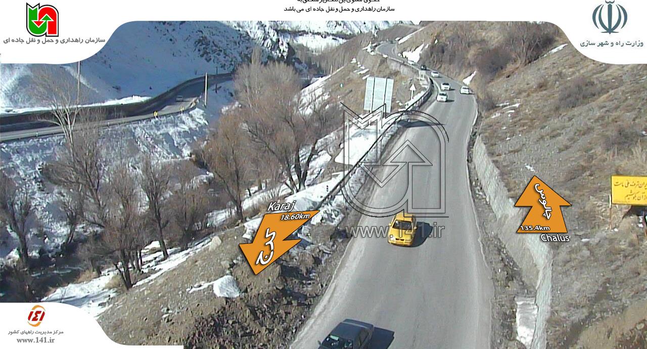 خواب زمستانی در مسیرهای منتهی به شمال کشور+ تصاویر خواب زمستانی در مسیرهای منتهی به شمال کشور+ تصاویر