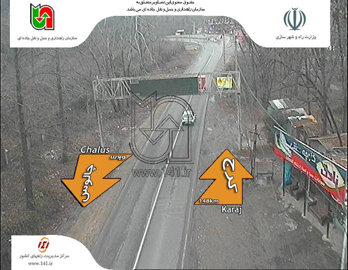 خواب زمستانی در مسیرهای منتهی به شمال کشور+ تصاویر خواب زمستانی در مسیرهای منتهی به شمال کشور+ تصاویر