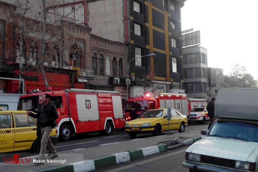 تصاویر آتش سوزی در ساختمان پلاسکو تصاویر آتش سوزی در ساختمان پلاسکو