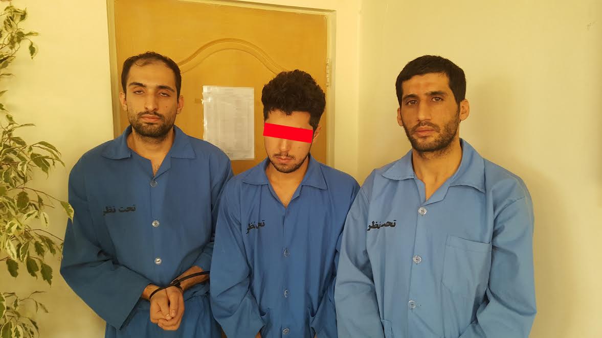 دایی و خواهر زاده سارقان مسلح خودرو زنان تهرانی