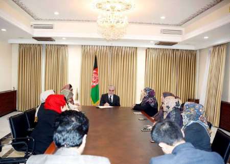 استقبال رئیس اجرائی دولت افغانستان از تشکیل گروه پارلمانی اتحاد ملی 