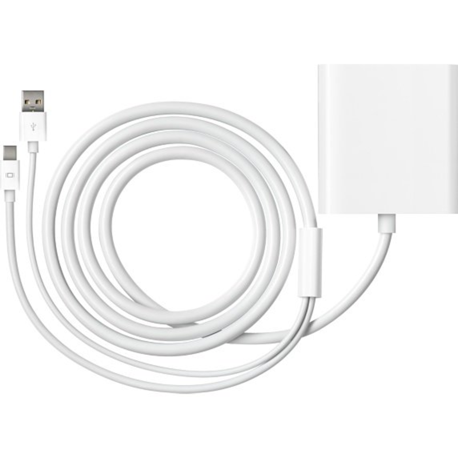 9. درگاه تصویری مینی به آداپتور DVI دو شاخه ، 99 دلار
