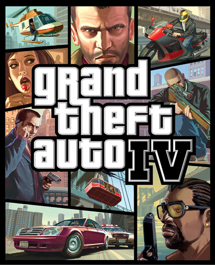 ۸. Grand Theft Auto IV

مگر می‌شود فهرستی از بهترین جلدهای بازی تهیه کرد و نامی از مجموعه GTA نبرد؟ از سال ۲۰۰۱ که بازی GTA III منتشر شد، چهارچوب کلی جلد بازی‌های این مجموعه همواره ثابت مانده است؛ تعدادی تصویر که مانند کاشی‌های نامرتب کنار هم قرار می‌گیرند و لوگوی بازی که در مرکز جلد خودنمایی می‌کند. انتخاب کردن یکی از جلدهای GTA کار سختی است، اما به نظر ما طرح بازی GTA IV از بقیه زیباتر است. هر یک از تصاویر این جلد، گوشه‌ای از قصه دنیای پهناور «لیبرتی سیتی» را روایت می‌کنند.