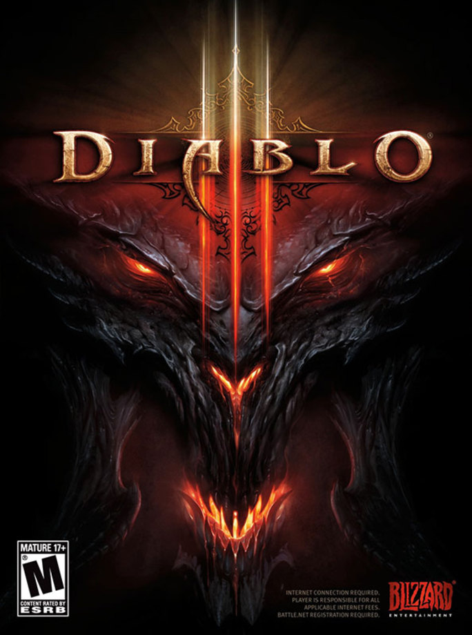 ۹. Diablo III

وقتی صحبت از طراحی هنری در دنیای بازی‌ها می‌شود، یکی از نام‌هایی که به ذهن می‌آید بلیزارد است. تیم طراحان این شرکت برای بازی Diablo III سنگ تمام گذاشته‌اند و با خلق تصویر روبرو، یکی از هنرمندانه‌ترین جلدهای بازی طی سالیان اخیر را معرفی کرده‌اند. Diablo یک کلمه اسپانیایی به معنی شیطان است و طرح روی جلد Diablo III را می‌توان تجسم کاملی از شیطان نامید. از کنار ریزه‌کاری‌های لوگوی بازی و همچنین هارمونی رنگ‌های استفاده شده در این جلد نباید به راحتی گذشت.