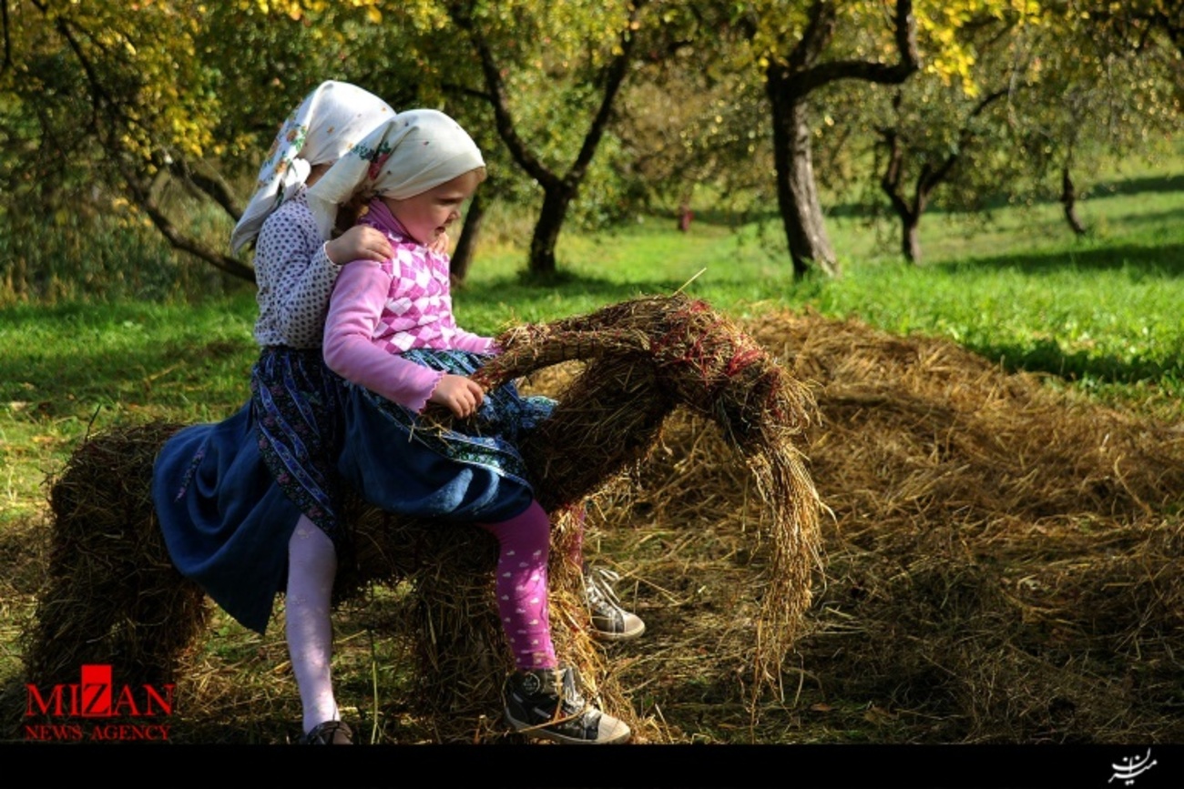 جشنواره سنتی برداشت محصول در روستایViazynka در شمال غرب مینسک در بلاروس