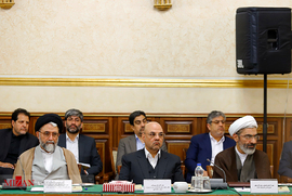 حجت الاسلام خلفی، تویسرکانی و حجت الاسلام خطیب در همایش روسای کل دادگستری‌ها و دادستان‌های مراکز استان‌ها با حضور رئیس قوه قضاییه