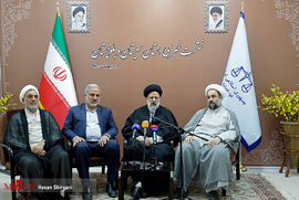 نشست خبری رئیس قوه قضاییه در پایان سفر به سیستان و بلوچستان