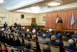 دیدار رئیس و نمایندگان مجلس شورای اسلامی با رئیس قوه قضاییه