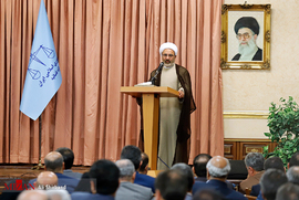 حجت الاسلام محمد مصدق در دیدار رئیس و نمایندگان مجلس شورای اسلامی با رئیس قوه قضاییه