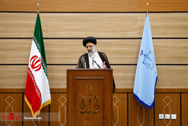 آیت الله رئیسی رئیس قوه قضاییه در بازدید از دادگاه‌های تجدید نظر استان تهران