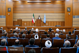 بازدید رئیس قوه قضاییه از دادگاه‌های تجدید نظر استان تهران