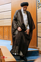 آیت الله رئیسی رئیس قوه قضاییه در بازدید از دادگاه‌های تجدید نظر استان تهران