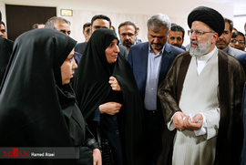 آیت الله رئیسی رئیس قوه قضاییه در بازدید از دادگاه‌های تجدید نظر استان تهران