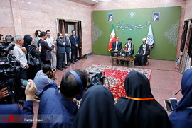نشست خبری رئیس قوه قضاییه در پایان سفر به استان مرکزی