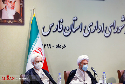 جلسه شورای اداری استان فارس با حضور رئیس قوه قضاییه 