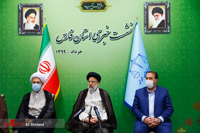نشست خبری در پایان سفر به استان فارس 