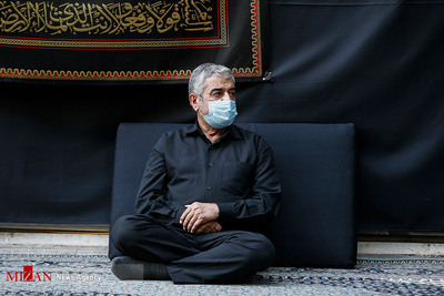 مراسم عزاداری عصر عاشورای حسینی (ع) در دفتر رئیس قوه قضاییه
