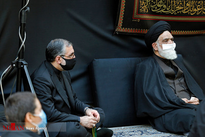 مراسم عزاداری عصر عاشورای حسینی (ع) در دفتر رئیس قوه قضاییه