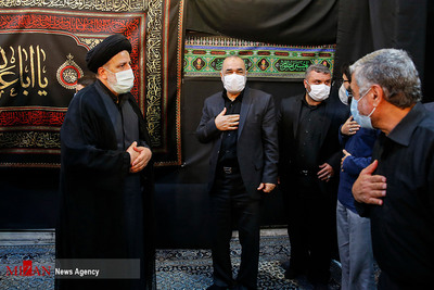 مراسم عزاداری عصر عاشورای حسینی (ع) در دفتر رئیس قوه قضاییه