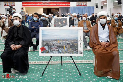  حضور آیت‌الله رییسی در حسینیه جماران شهرستان بیرجند