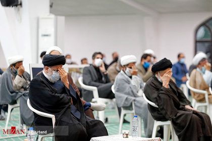  حضور آیت‌الله رییسی در حسینیه جماران شهرستان بیرجند