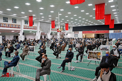  حضور آیت‌الله رییسی در حسینیه جماران شهرستان بیرجند
