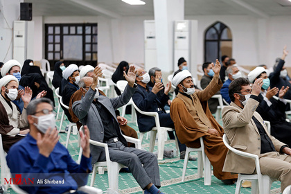  حضور آیت‌الله رییسی در حسینیه جماران شهرستان بیرجند