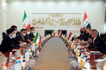  گفتگوی دو جانبه رئیس قوه قضاییه با «فائق زیدان» رئیس شورای عالی قضایی عراق