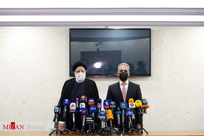 نشست خبری مشترک رئیس قوه قضاییه  کشورمان و رئیس شورای عالی قضایی عراق
