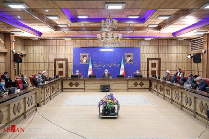 حضور رئیس قوه قضاییه در جلسه شورای اداری استان ایلام 