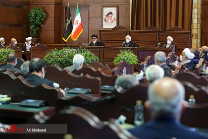 نشست هیات عمومی دیوان عالی کشور با حضور رئیس قوه قضاییه 