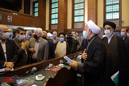 نشست هیات عمومی دیوان عالی کشور با حضور رئیس قوه قضاییه 