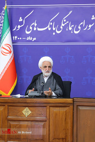 حجت‌الاسلام و المسلمین محسنی اژه‌ای رئیس قوه قضائیه
