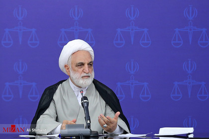 حجت الاسلام و المسلمین محسنی اژه ای رئیس قوه قضائیه