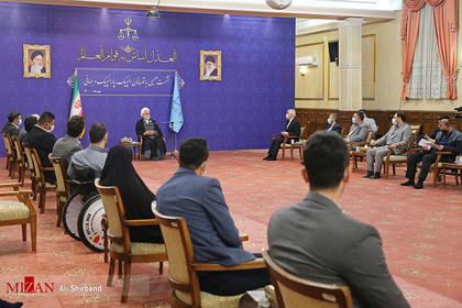 نشست صمیمی رئیس قوه قضاییه با قهرمانان المپیک، پارالمپیک و جهانی
