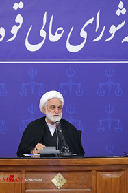 حجت‌الاسلام و‌المسلمین غلامحسین محسنی اژه ای رئیس قوه قضاییه