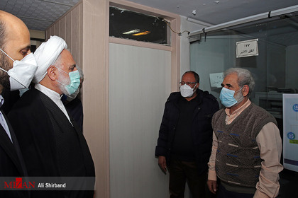 بازدید حجت الاسلام والمسلمین محسنی اژه‌ای رئیس قوه قضائیه از انبار مرکزی جمع آوری و فروش اموال تملیکی در تهران