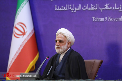 حجت‌الاسلام و‌المسلمین غلامحسین محسنی اژه ای رئیس قوه قضاییه