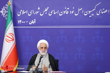 حجت‌الاسلام و‌المسلمین غلامحسین محسنی اژه ای رئیس قوه قضاییه