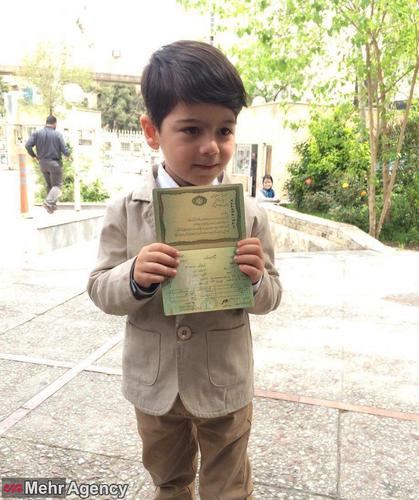 پسربچه 5 ساله کاندید شد