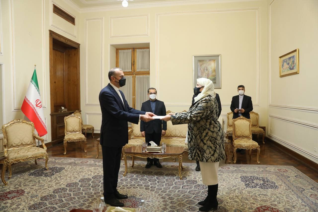دیدار سفیر آکرودیته ایرلند در ایران با امیرعبداللهیان