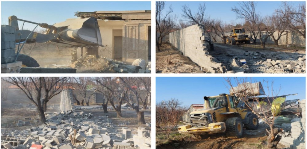 ۲۵ هکتار از اراضی روستای فرخ آباد استان البرز آزاد سازی شد ۲۵ هکتار از اراضی روستای فرخ آباد استان البرز آزاد سازی شد