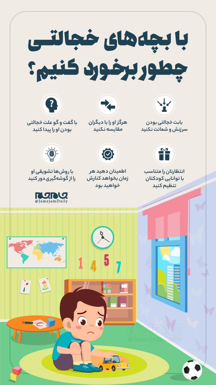 با بچه‌های خجالتی چگونه برخورد کنیم؟