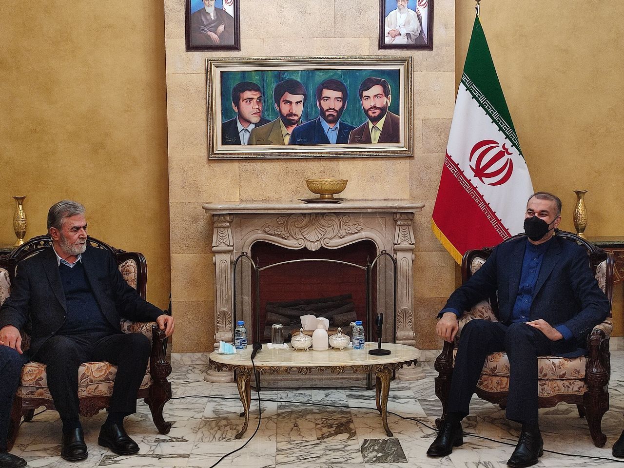 دیدار امیرعبداللهیان با شخصیت ها و رهبران گروه های فلسطینی در ببروت دیدار امیرعبداللهیان با شخصیت ها و رهبران گروه های فلسطینی در ببروت