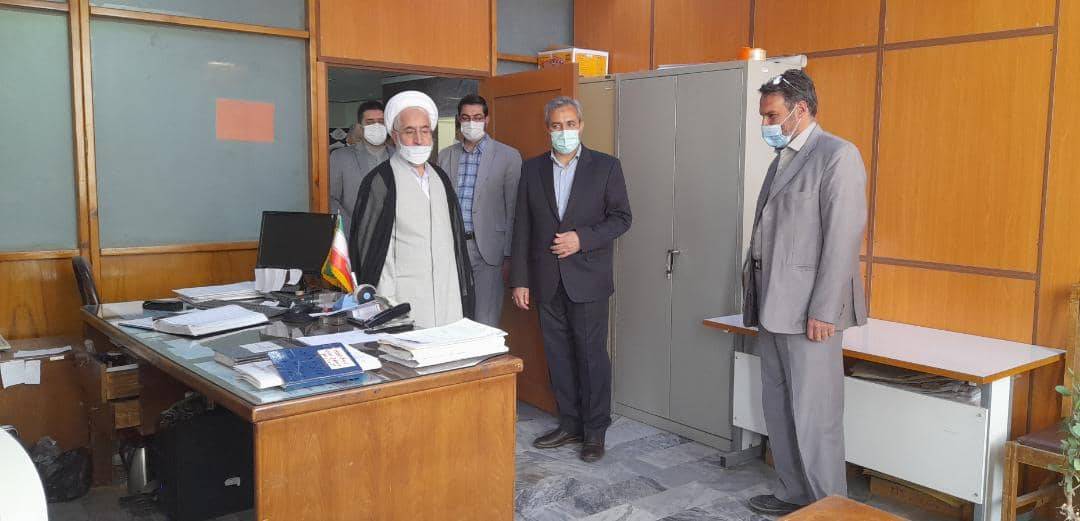 دادستان انتظامی قضات از ستاد دادگاههای عمومی و انقلاب تهران و مجتمع قضایی کارکنان دولت بازدید کرد دادستان انتظامی قضات از ستاد دادگاههای عمومی و انقلاب تهران و مجتمع قضایی کارکنان دولت بازدید کرد