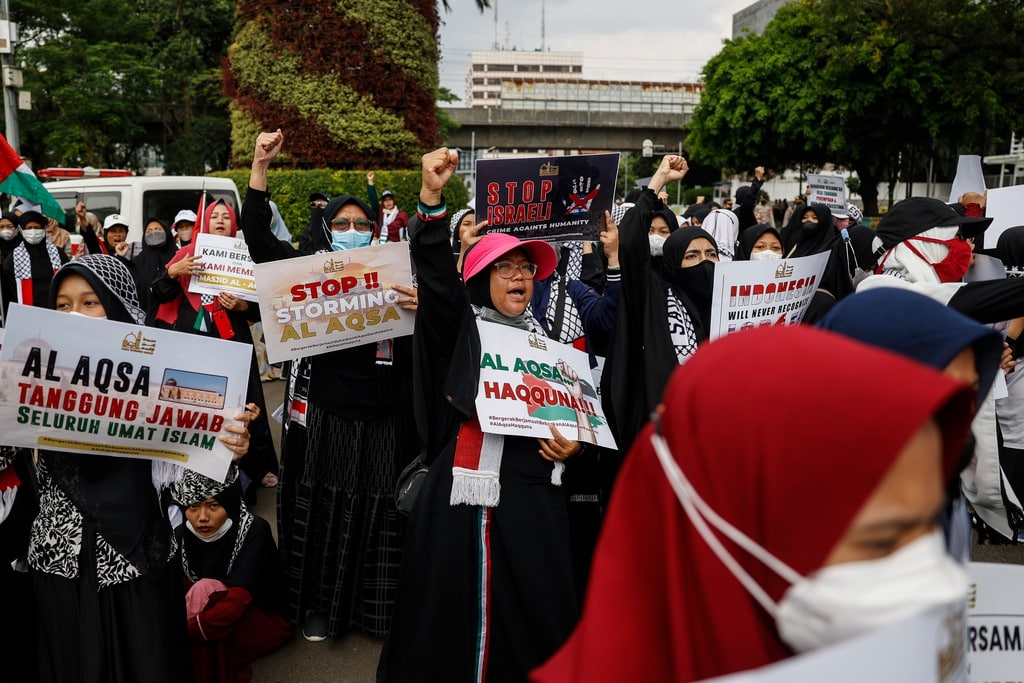 تظاهرات همبستگی با فلسطینیان در کشور‌های مختلف