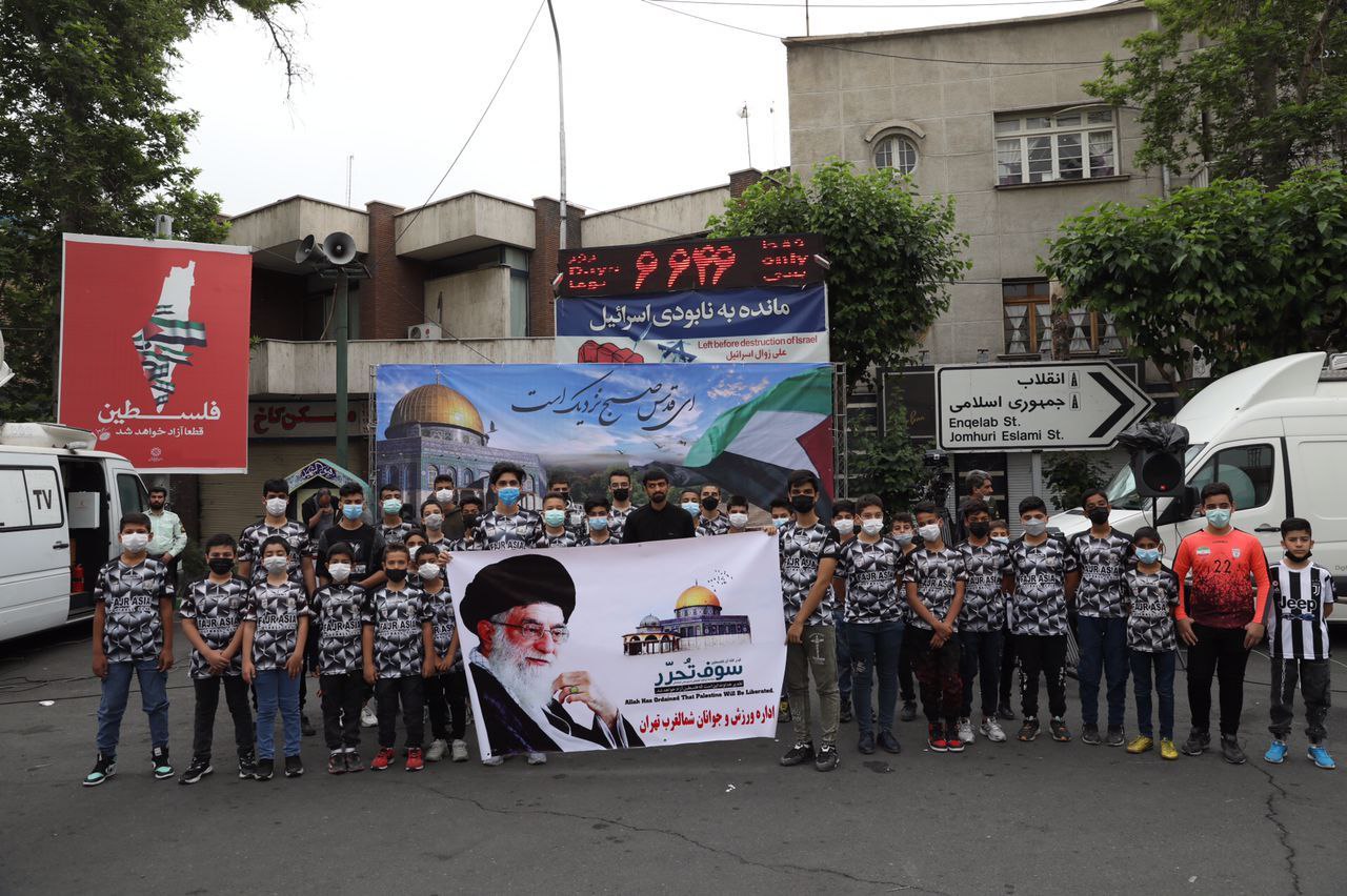حضور گسترده جامعه ورزش در مراسم روز جهانی قدس حضور گسترده جامعه ورزش در مراسم روز جهانی قدس
